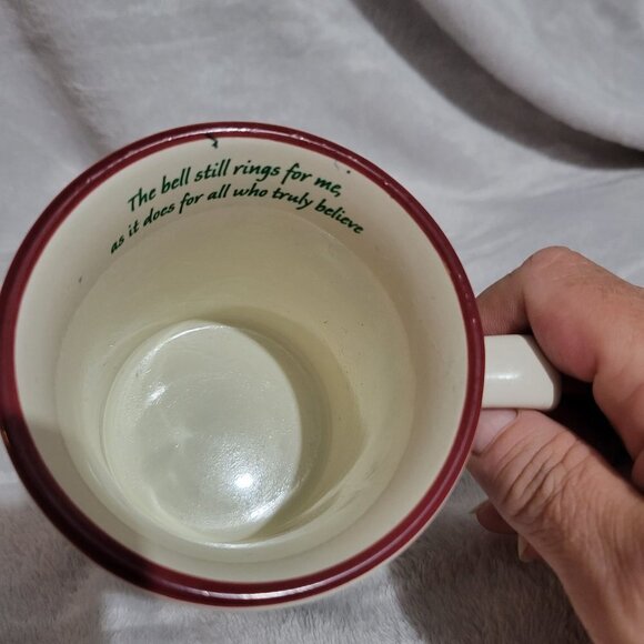 3D The Polar Express Train "Believe" Coffee Cup Mug Christmas Hot Cocoa - Picture 3 of 6